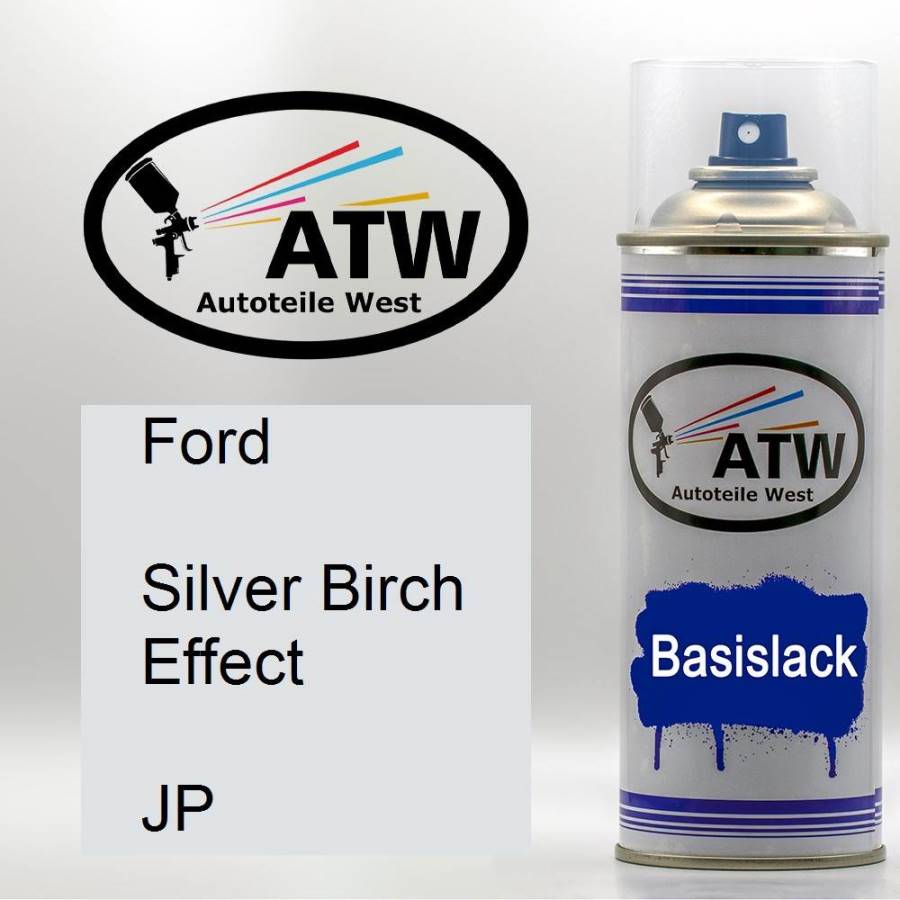 Ford, Silver Birch Effect, JP: 400ml Sprühdose, von ATW Autoteile West.